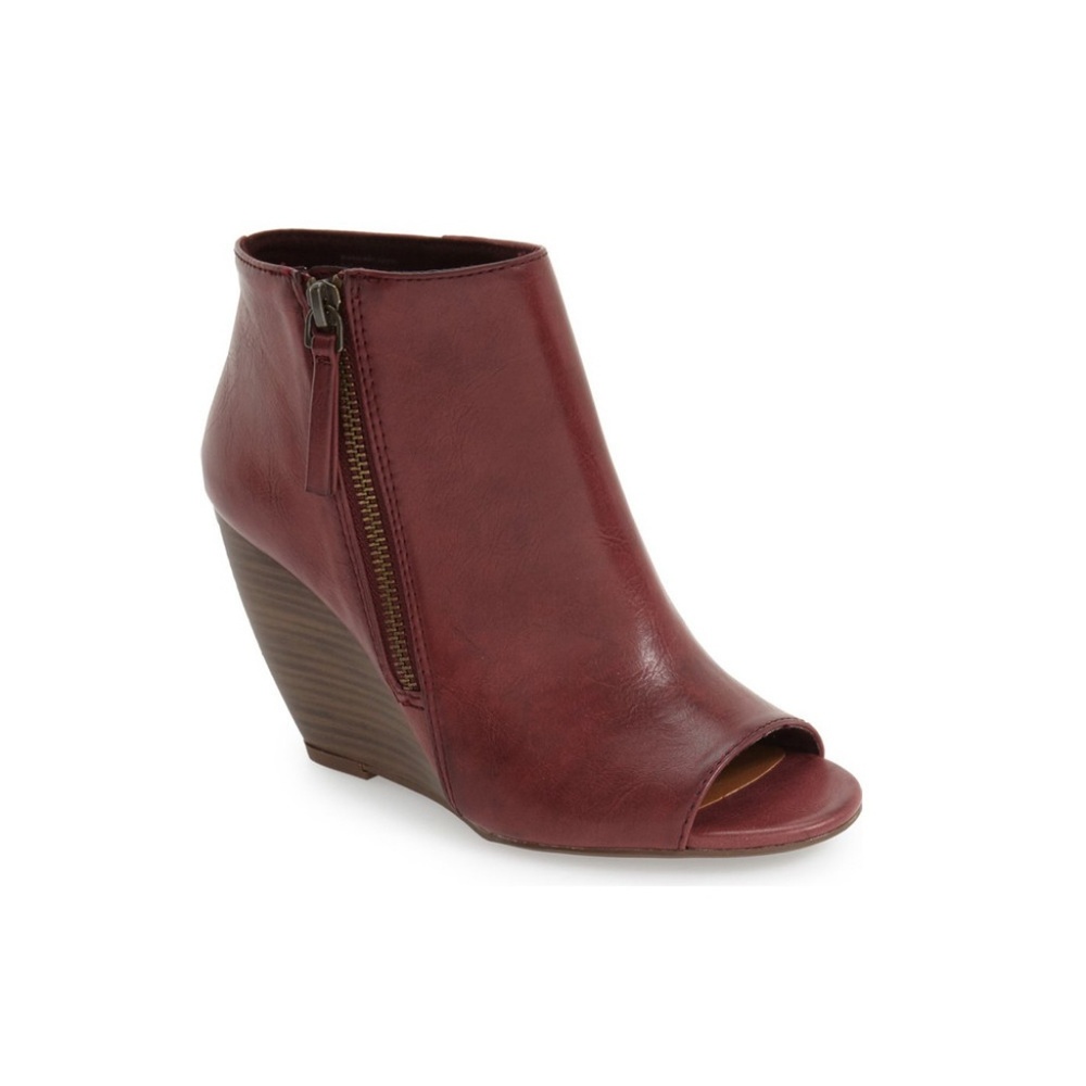 BC Footwear "Rebellion II" Peep Toe Bootie